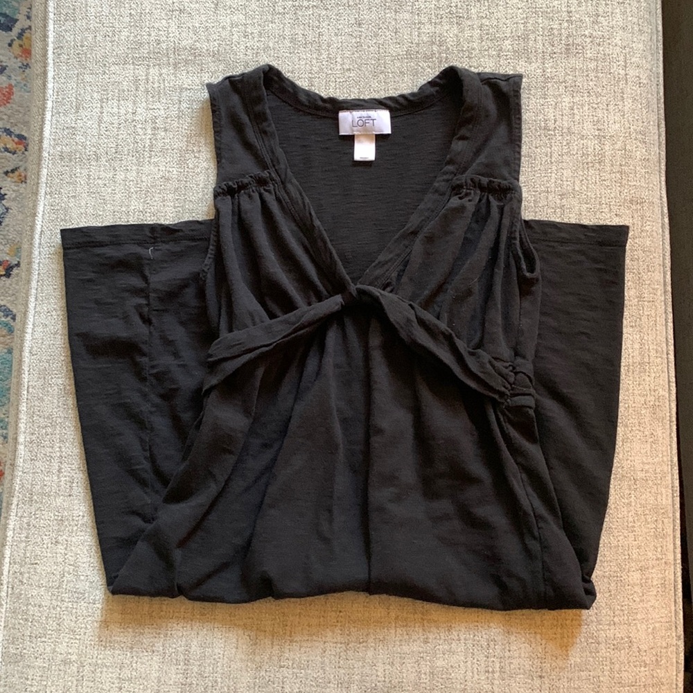 LOFT casual dress// XS // black